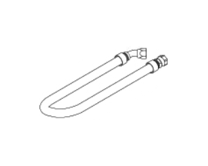 Lincoln OEM Hose, Crimped, 3/4X57" [Compressor - Tank] (9SG7444-13 / G7444-13)