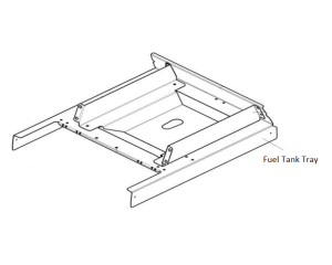 Lincoln OEM Fuel Tank Tray (9SG8767 / G8767)