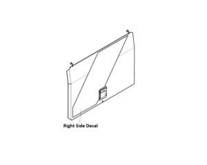 Lincoln OEM Right Side Decal (9SG9922 / G9922)