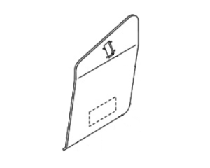 Lincoln OEM Right Engine Door (9SL11528-1 / L11528-1)