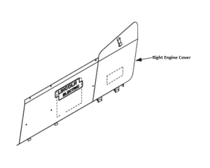 Lincoln OEM Right Engine Cover (9SL11528 / L11528)