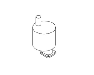 Lincoln OEM Muffler (9SL11616 / L11616)