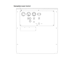Lincoln OEM Nameplate Lower Control Panel (9SL12646 / L12646)