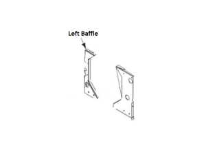 Lincoln OEM Left Baffle (9SL15132-3 / L15132-3)