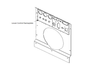 Lincoln OEM Lower Control Nameplate (9SL16333 / L16333)