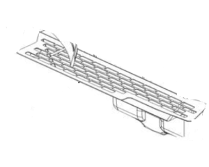 Lincoln OEM Bottom Fan Guard (9SL16672 / L16672)