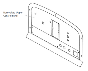 Lincoln OEM Nameplate-Upper Control Panel (9SL16891 / L16891)