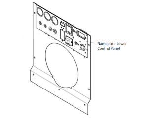 Lincoln OEM Nameplate-Lower Control Panel (9SL16892 / L16892)