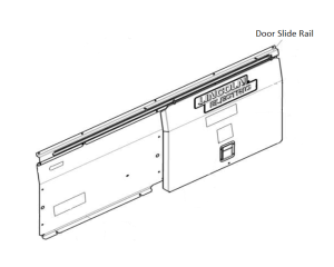 Lincoln OEM Door Slide Rail (9SL17112 / L17112)