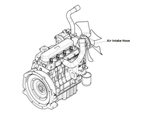 Lincoln OEM Air Intake Hose (9SL17467 / L17467)