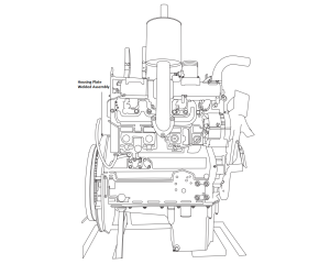 Lincoln OEM Housing Plate Welded Assembly (9SL7342 / L7342)