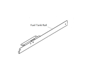 Lincoln OEM Fuel Tank Rail (9SM12479-2 / M12479-2)