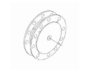 Lincoln OEM Reel Mount Assembly (9SM13255 / M13255)