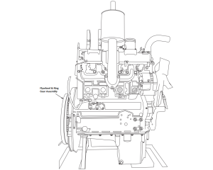 Lincoln OEM Flywheel and Ring Gear Assembly (9SM14343-5 / M14343-5)