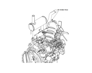 Lincoln OEM Air Intake Hose (9SM20501 / M20501)