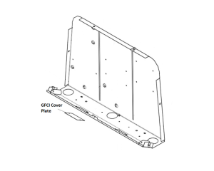 Lincoln OEM GFCI Cover Plate (9SS28942 / S28942)