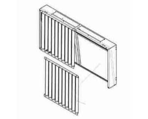 Lincoln OEM Louver Assembly (9SS31227-78 / S31227-78)