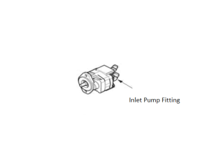 Lincoln OEM Inlet Pump Fitting (9SS32062 / S32062)