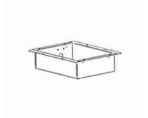 Lincoln OEM Damper Housing, Rectangular (9SS32715-193 / S32715-193)