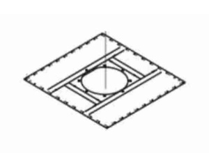 Lincoln OEM Clean Air Fan Bulkhead (9SS32715-38 / S32715-38)