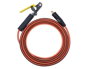 2 Gauge Welding Lead Whip with Stinger and Cable Connector