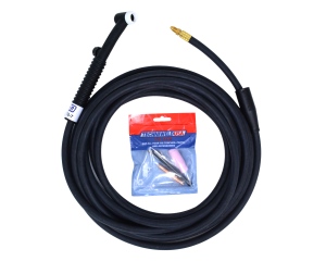 Techniweld 150/AMP 12' Torch PKG Flex Head Valve, Rubber Gasket