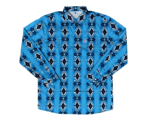 WoahBros Blue Aztec Shirt