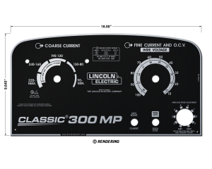 Lincoln Classic 300MP Satin Black Photometal Faceplate (9SL16926 / L16926)