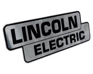 Mirrored Gloss Photometal Lincoln Electric Decal 9" x 3.15"