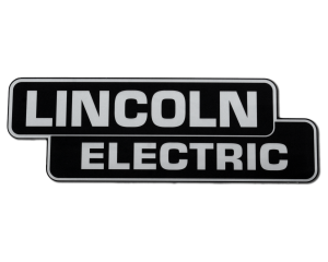 Black Satin Photometal  Lincoln Electric Decal  9" x 3.15"