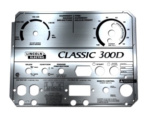 Lincoln Classic 300D Mirrored Gloss Photometal Faceplate (9SL10849 / L10849)