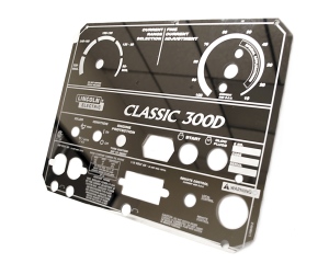 Lincoln Classic 300D Custom Mirrored Stainless Steel Faceplate 9SL10849-2 L10849-2