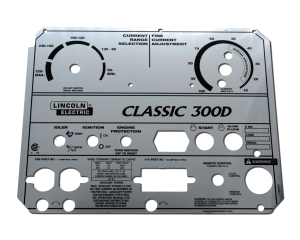 Lincoln Classic 300D Custom Mirrored Gloss Photometal Faceplate (9SL10849-2 / L10849-2)