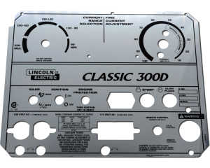 Lincoln Classic 300D Custom Mirrored Gloss Photometal Faceplate (9SL10849-2 / L10849-2)