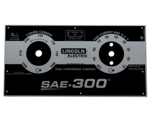Lincoln SAE-300 Satin Black Upper Faceplate (9SL15885 / L15885)