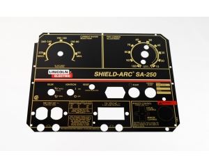 Lincoln SA-250 Perkins 3.152 Faceplate/Nameplate (Codes 10073 & 10074)