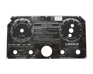 Lincoln SA-200 BlackFace Camo Gloss Photometal Faceplate (9SL5750 / L5750)