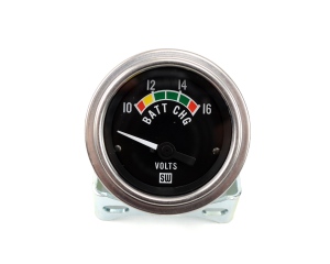 Genuine Stewart-Warner 12-Volt Meter