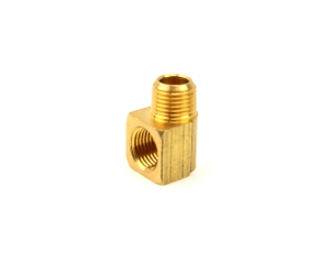 1/8"-27 NPT 90° Brass Fitting