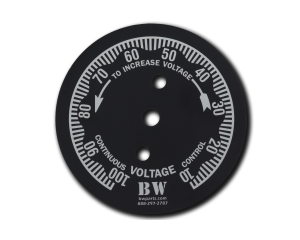 AC & DC BWParts Remote Box Matte Faceplate Decal