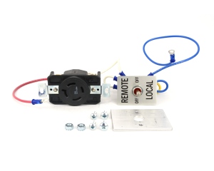 Classic II III IIID 300D Remote Control Receptacle Kit with High DC-Voltage Toggle Switch (specific machine codes apply)