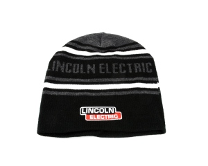 Lincoln Electric Dark Heather, Black, & White Stocking Cap