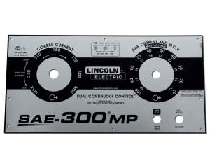 Lincoln SAE-300 MP Upper Mirrored Gloss Photometal Faceplate (9SL16775 / L16775)
