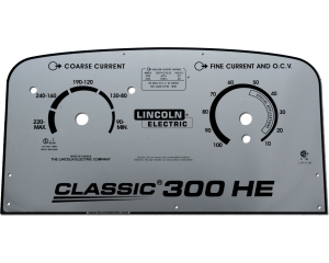 Lincoln Custom Mirrored Gloss Photometal Nameplate Classic 300HE (9SL16112 / L16112)