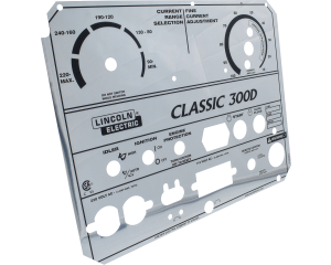 Lincoln Classic 300D Mirrored Gloss Photometal Faceplate (9SL10849-3 / L10849-3)