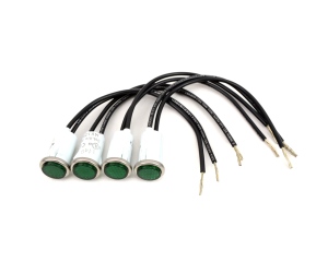 Set of 4 Green Running Lights