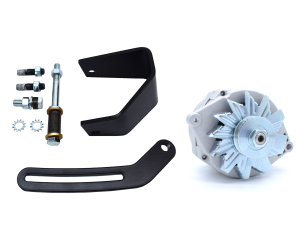Lincoln SA-200 SA-250 1-Wire Alternator, 3/8" Pulley, and Brackets (mounting hardware included)