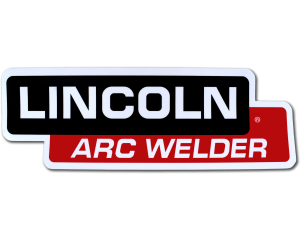 Lincoln Arc Welder Decal 12"