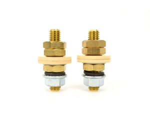 OEM Short Hood Weld Lug Pair - Pos & Neg