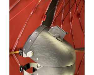Corn Silk Carbon Fiber Welding Hood "Chopped Top"